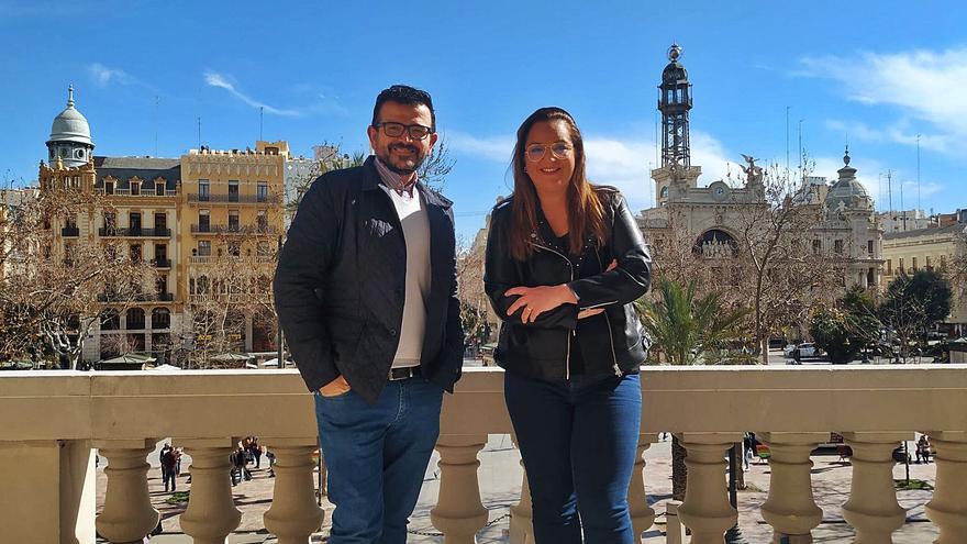 Jaume Bronchud y Arancha Ferrer. | LEVANTE-EMV