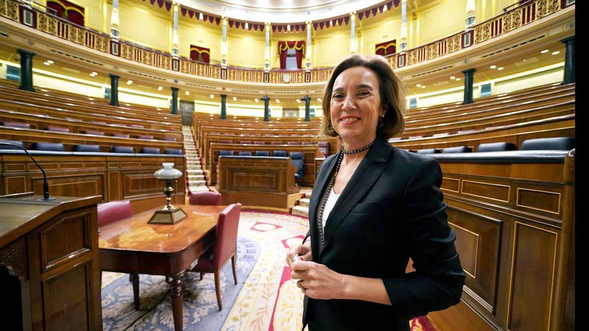 Cuca Gamarra, portavoz del PP en el Congreso.