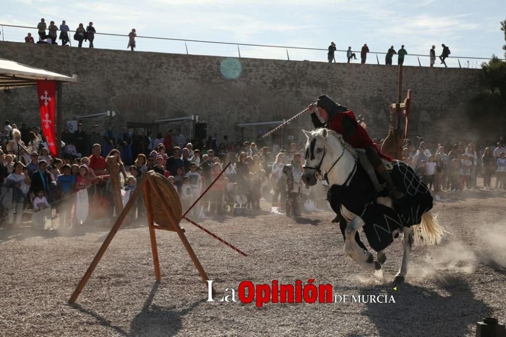 Refriega, acto de capitulación del Torneo Medieval y degustación de arroz desde la Fortaleza del Sol de Lorca