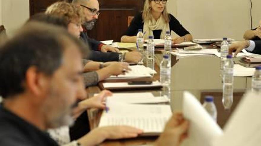 Junta de portavoces del Ayuntamiento de Castelló.