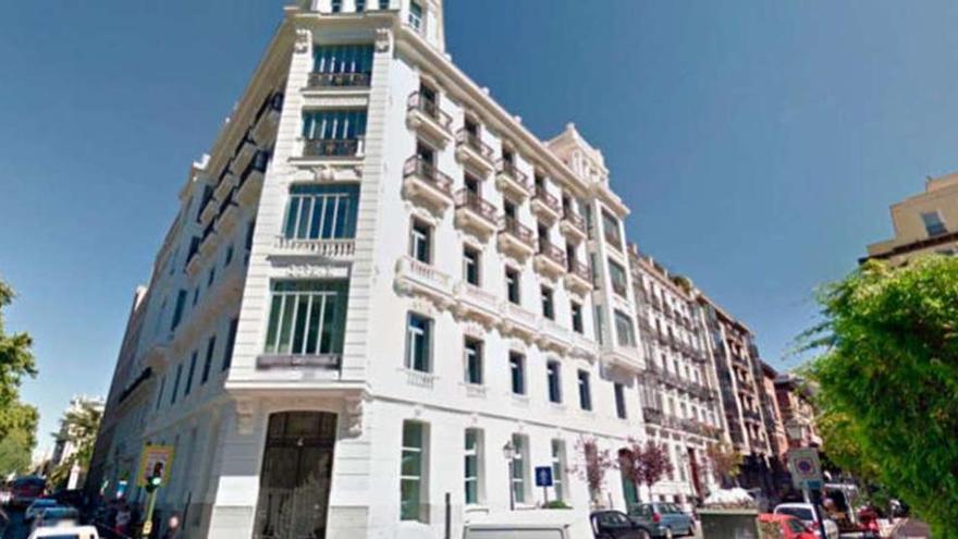 El nuevo edificio adquirido por Abanca en Madrid para convertirlo en su sede. // FdV