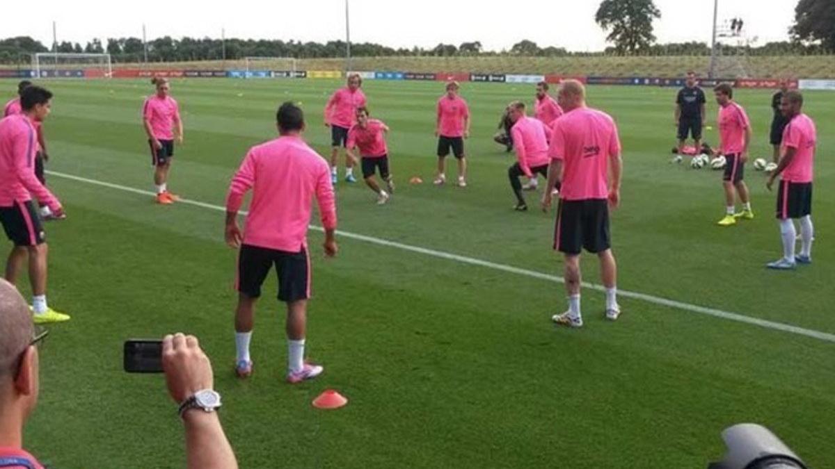 El Barça ya se ejercitó en St. George en la pretemporada de la campaña 2014/15