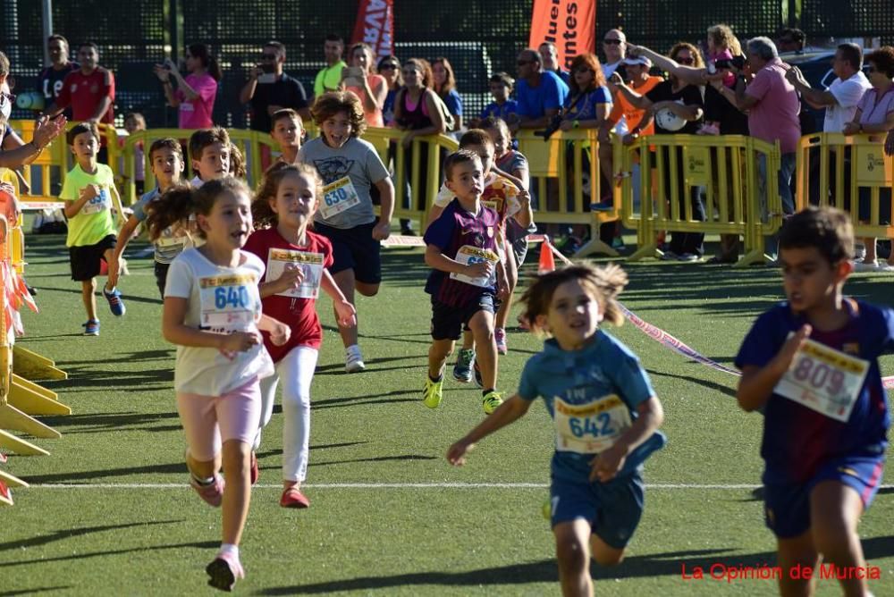 Carrera Puentes de Cieza. Pruebas de menores