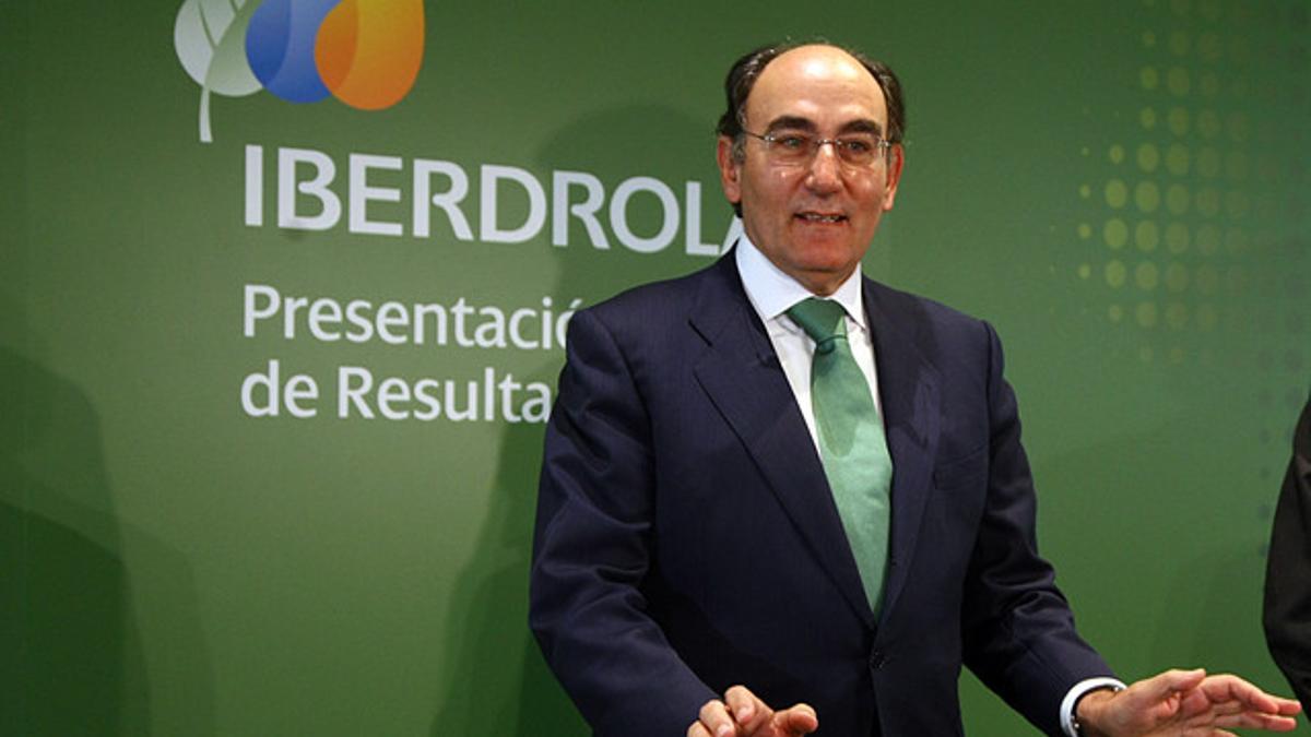 El presidente de Iberdrola, Ignacio Galán.