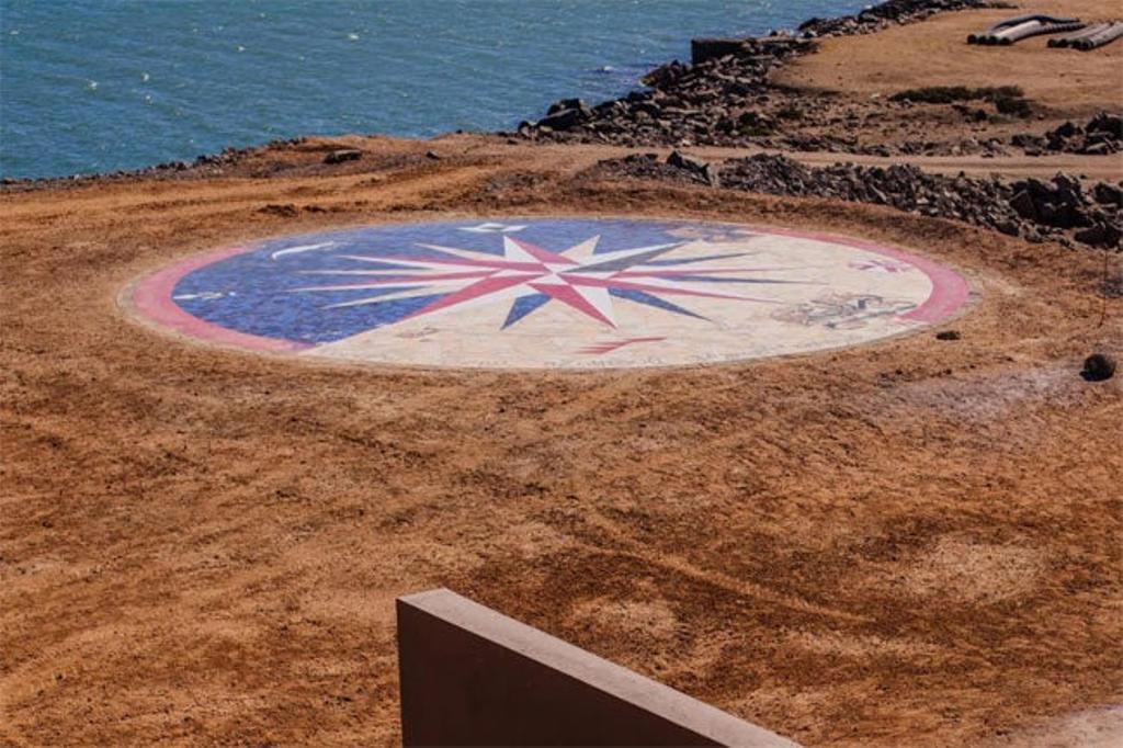 La Rosa del Sur en la ciudad de Lüderiz (Namibia)