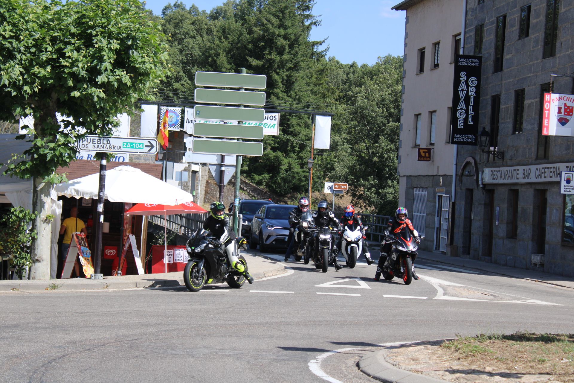 Concentración de motos en Sanabria 2023