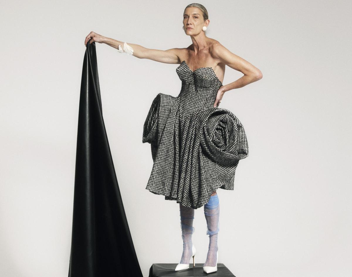 Una de las producciones de Hunch, en Barcelona, con la modelo Ester Gallén.