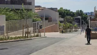 Trinitat Nova completa las obras para hacer más verdes y seguras las zonas próximas al instituto