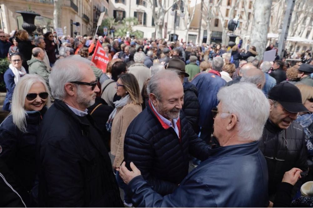 Manifestación en defensa de unas pensiones dignas