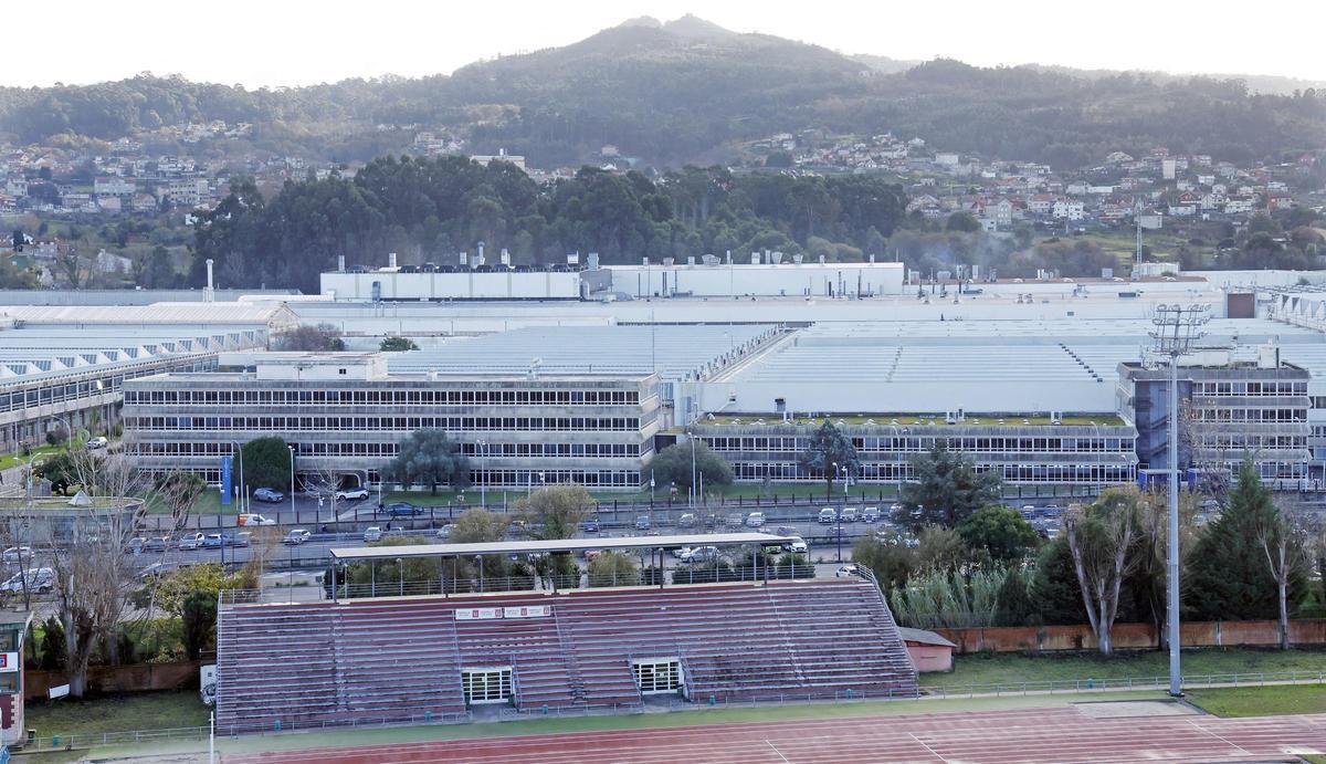 Vista general de la factoría de Stellantis Vigo
