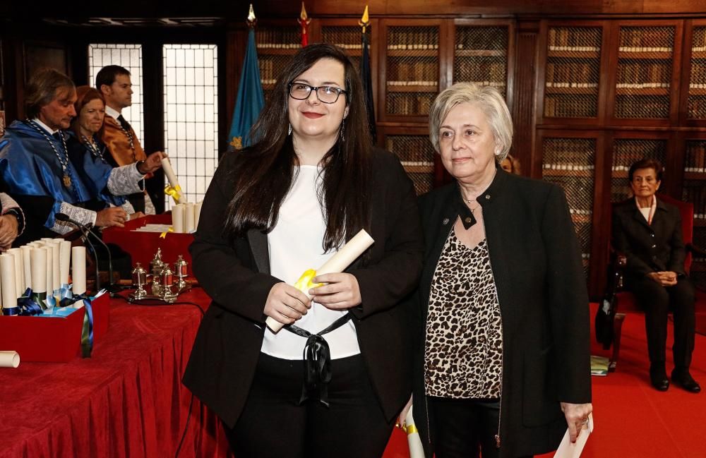 Premios fin de grado Santa Catalina de la Universidad de Oviedo 2019