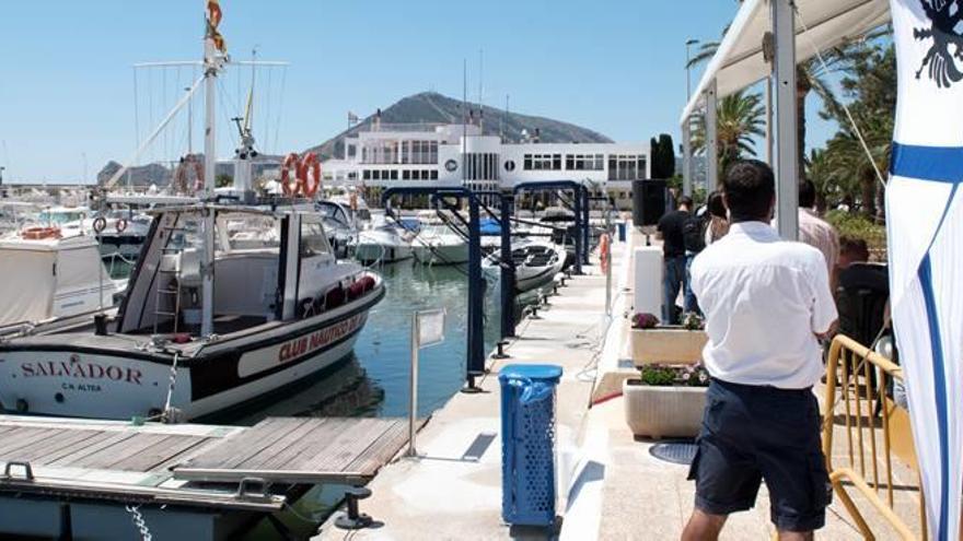 Instalaciones del Club Náutico de Altea, uno de los afectados por la ampliación de la concesión.