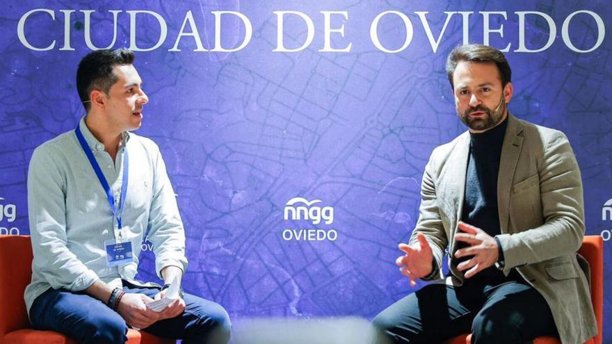 Gonzalo Otero y Álvaro Queipo.  | LNE