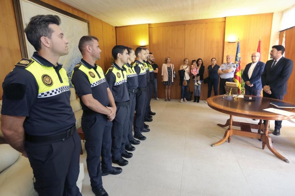 Más policías para Alicante