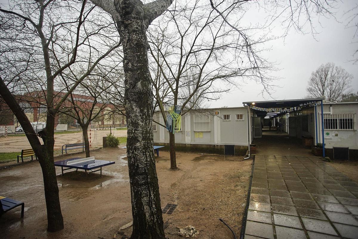 Les imatges de Jéssica Albiach a l'institut Salvador Sunyer de Salt