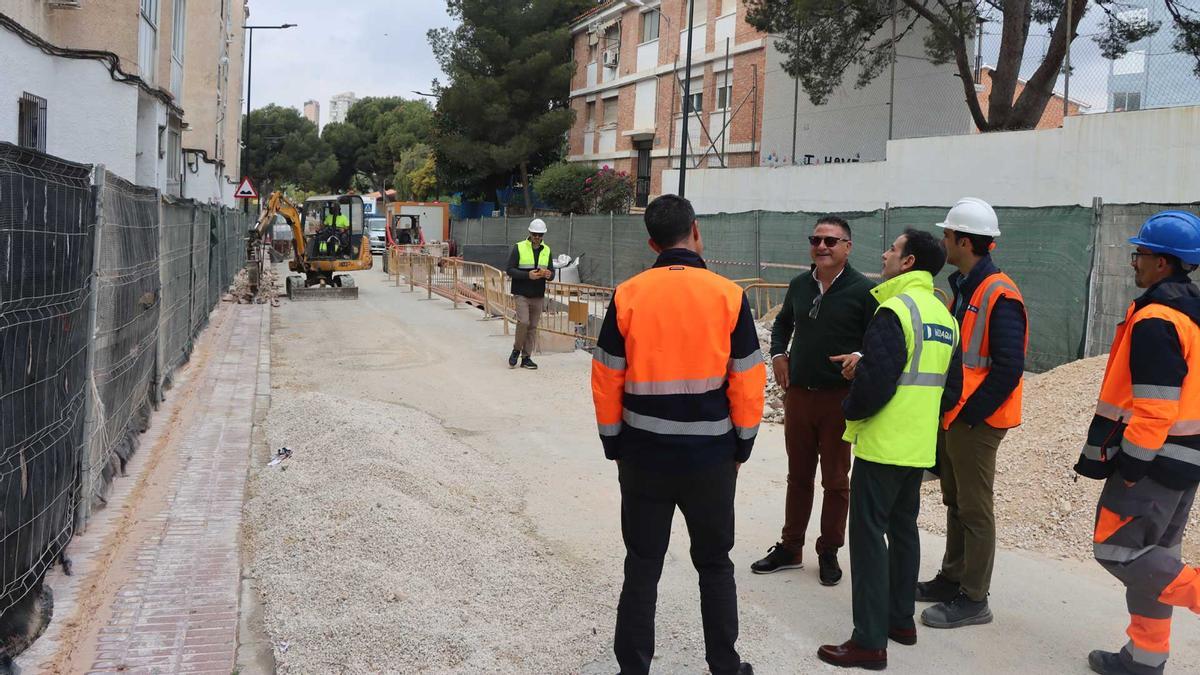 El concejal de Ciclo del Agua ha visitado las obras