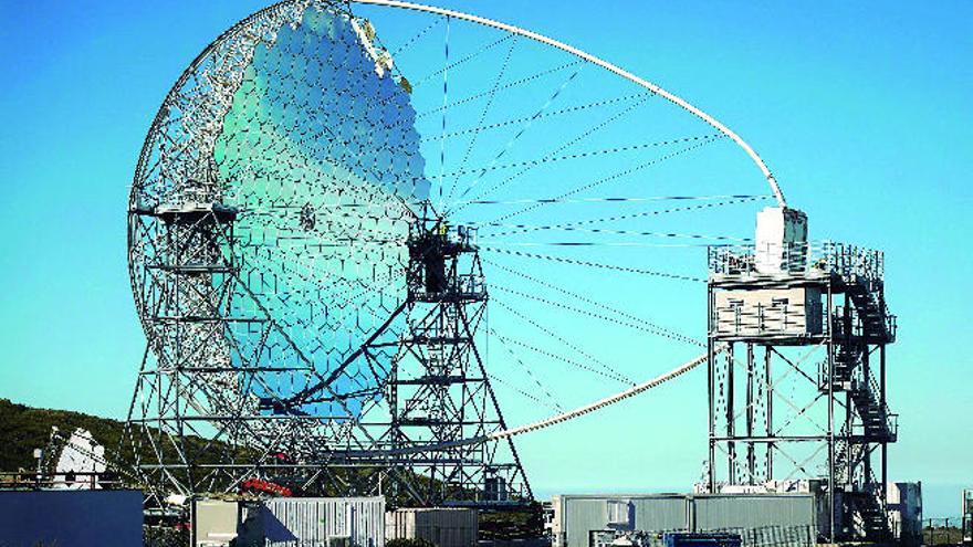 Canarias abre otra ventana al cosmos con el telescopio Cherenkov
