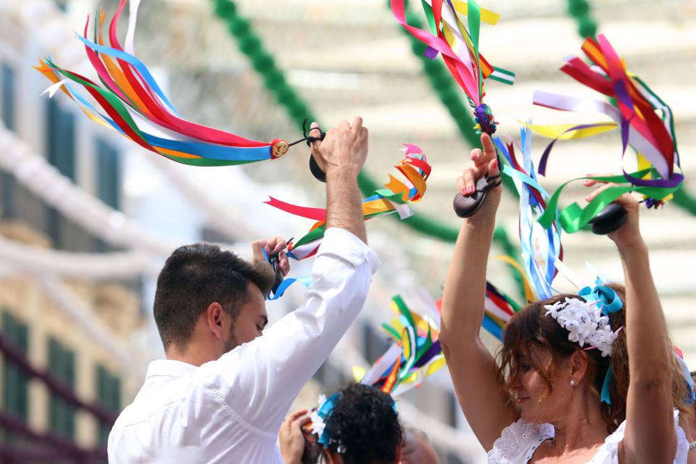 Miércoles en la Feria del Centro de Málaga.