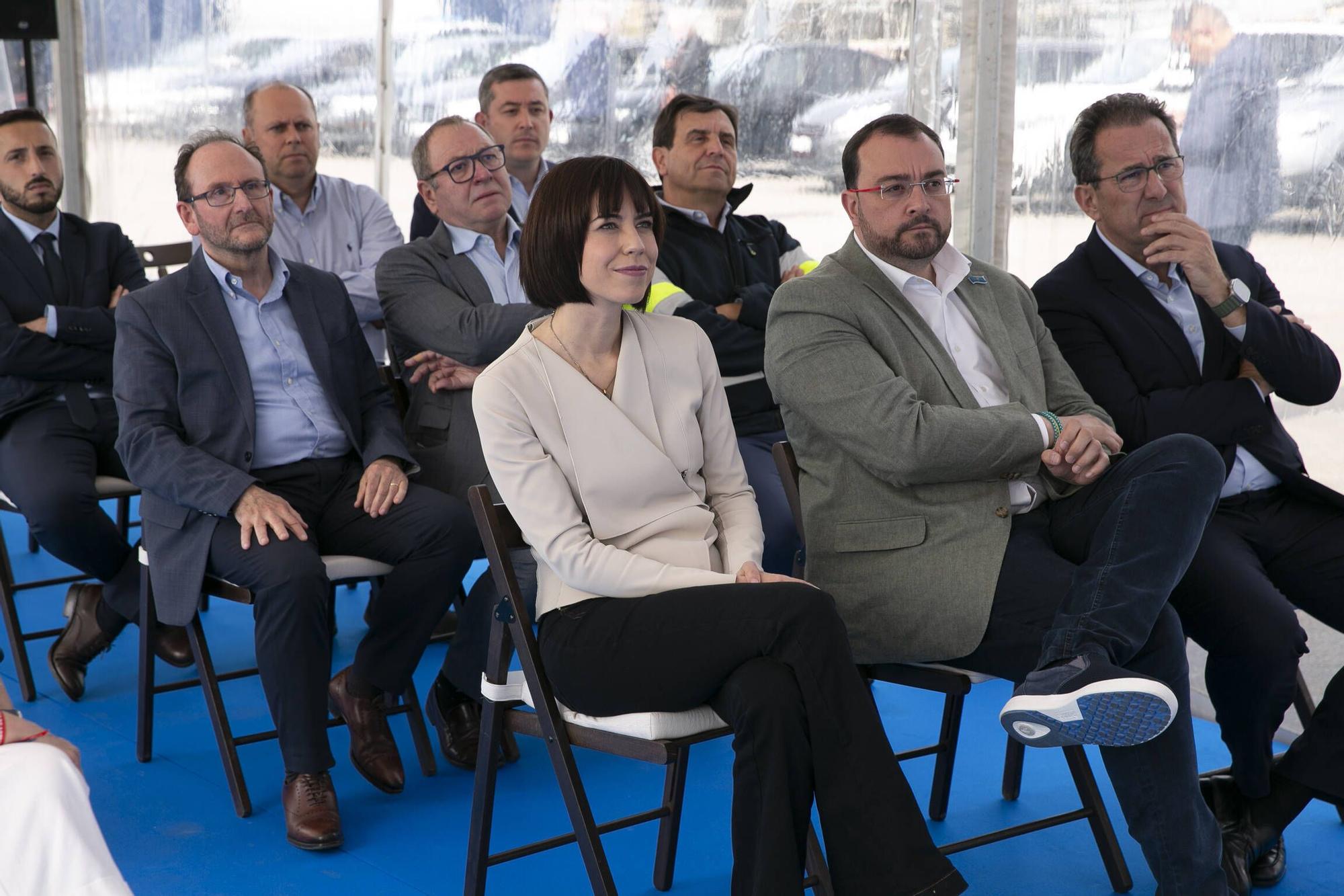 EN IMÁGENES: La visita de la ministra de Ciencia a Avilés