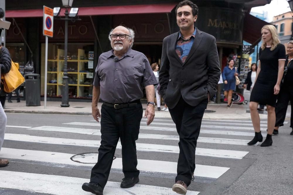 Danny DeVito se pasea por Palma