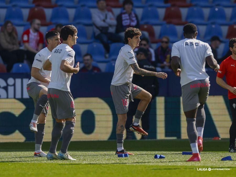 Así fue el partido entre el Sporting y el Levante