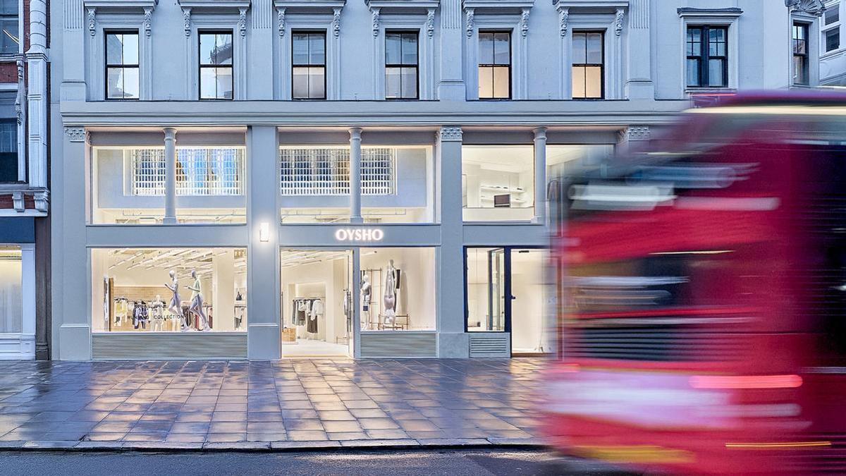 Tercer establecimiento de Oysho en Londres.