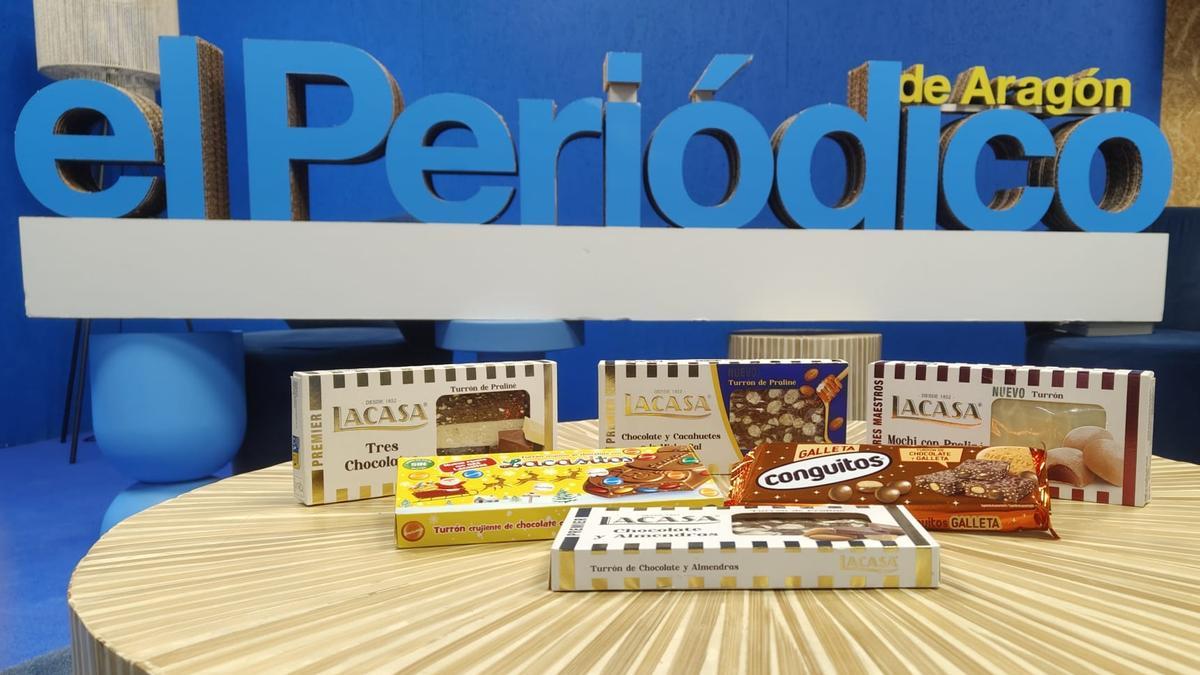 EL PERIÓDICO DE ARAGÓN y Chocolates Lacasa ofrecen un año más una promoción especial de turrones.