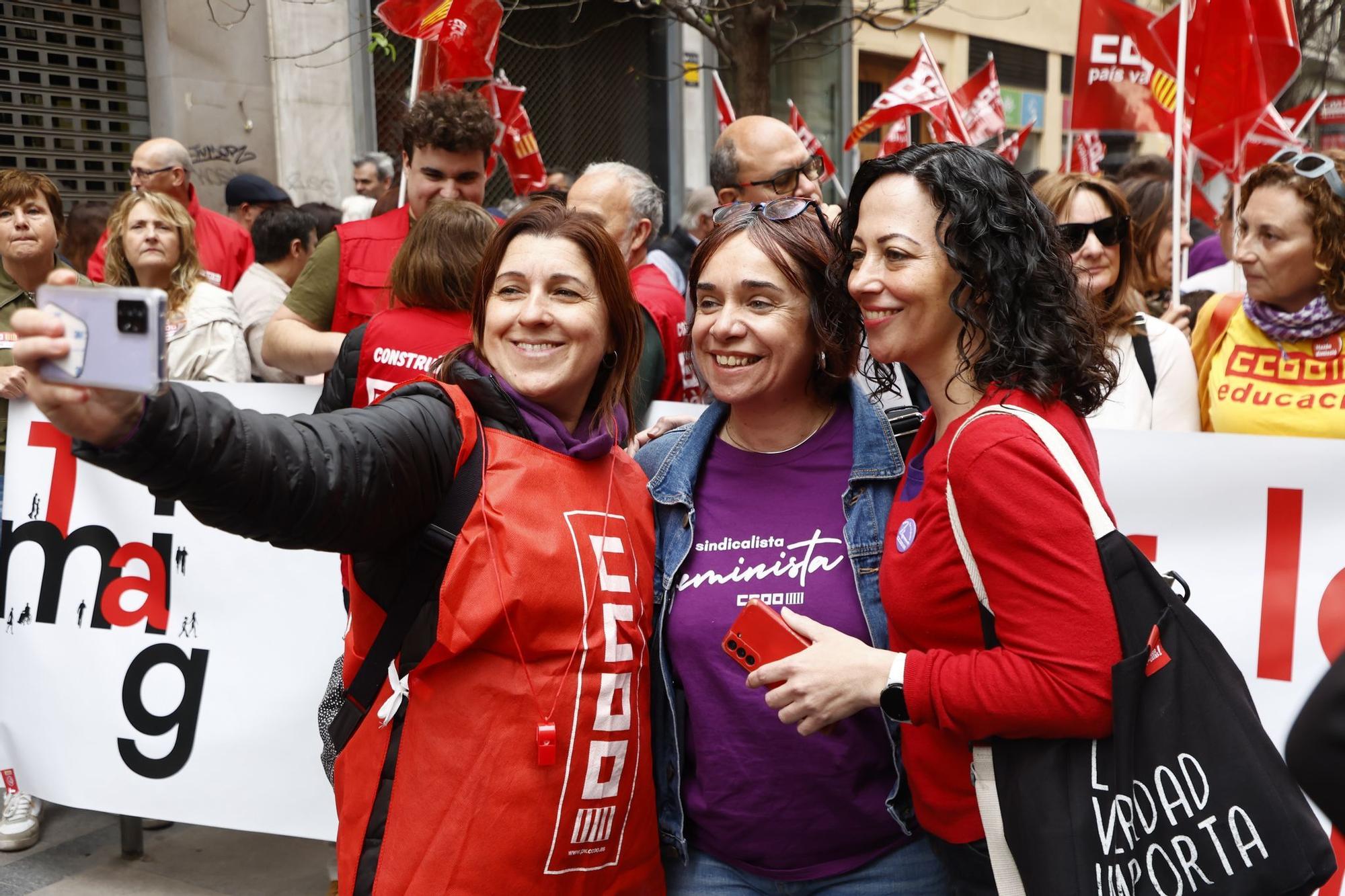 Manifestación del 1 de mayo en València