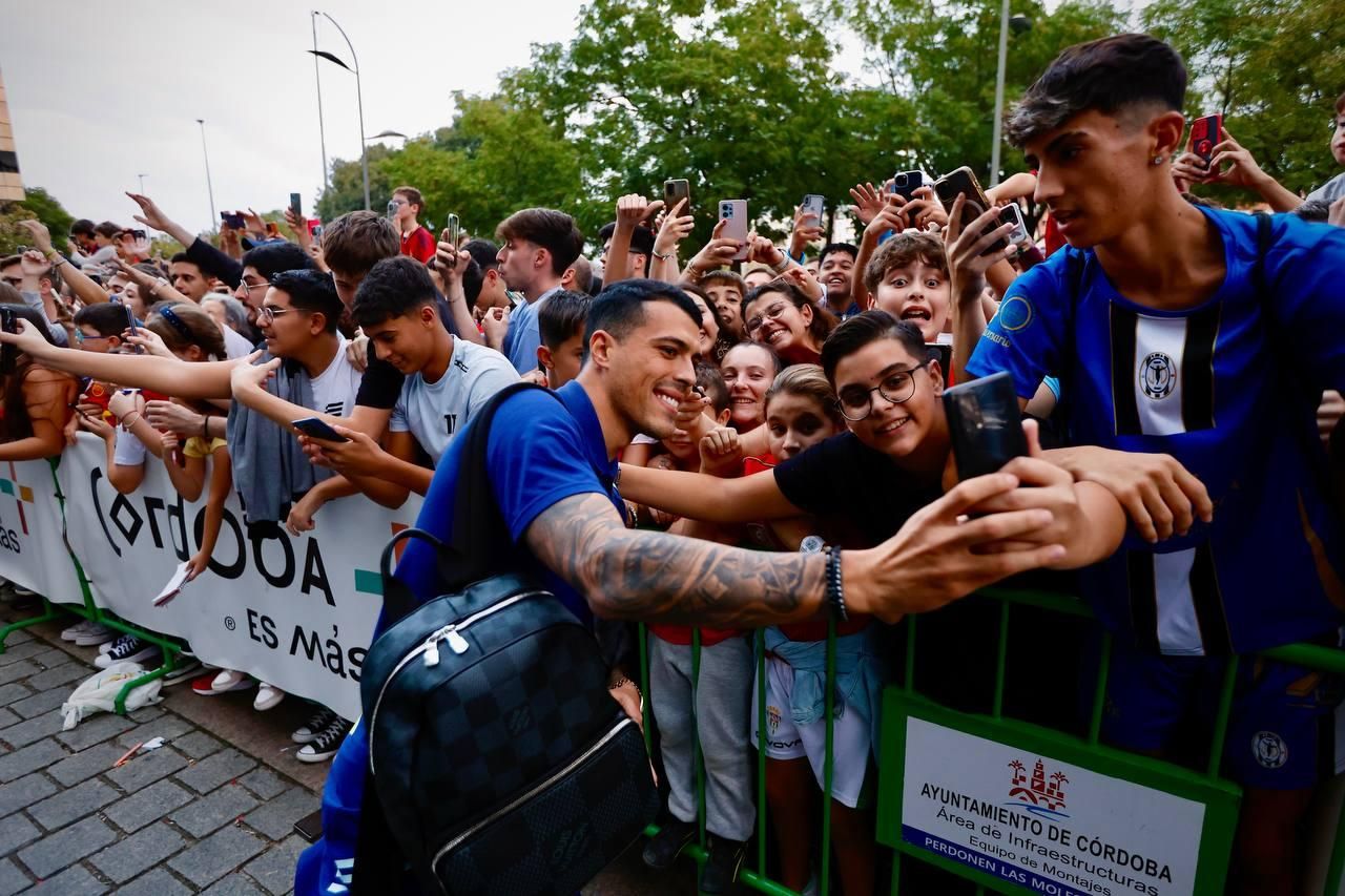 La selección española en Córdoba: la afición se vuelca con los jugadores