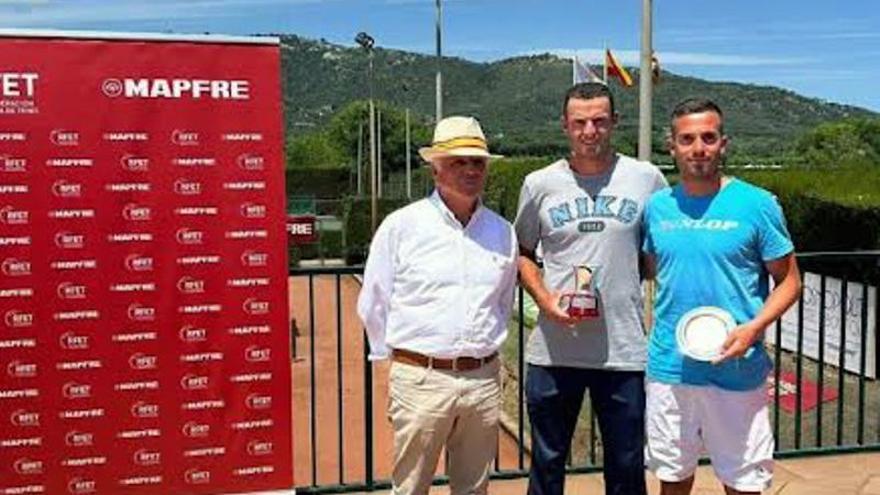 El tennista David Biosca, campió d&#039;Espanya de veterans