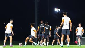 Entrenamiento del Manchester City