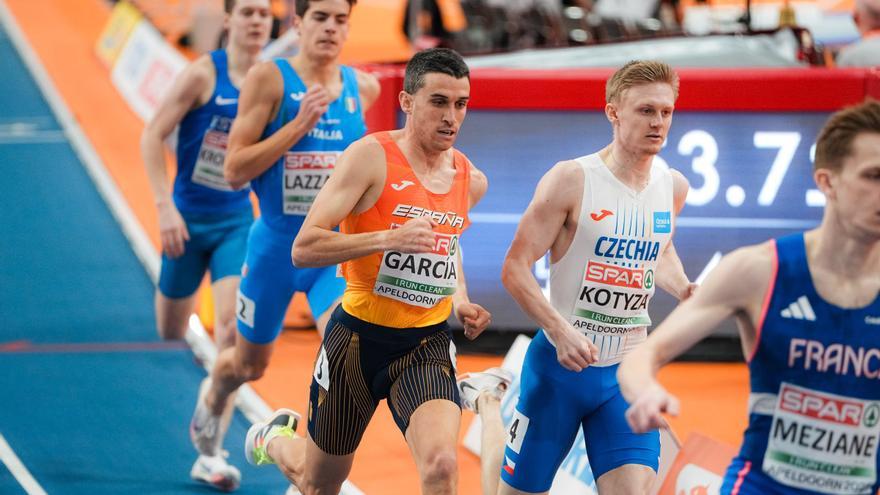 Mariano García sella su pase a las semifinales del Europeo de pista cubierta