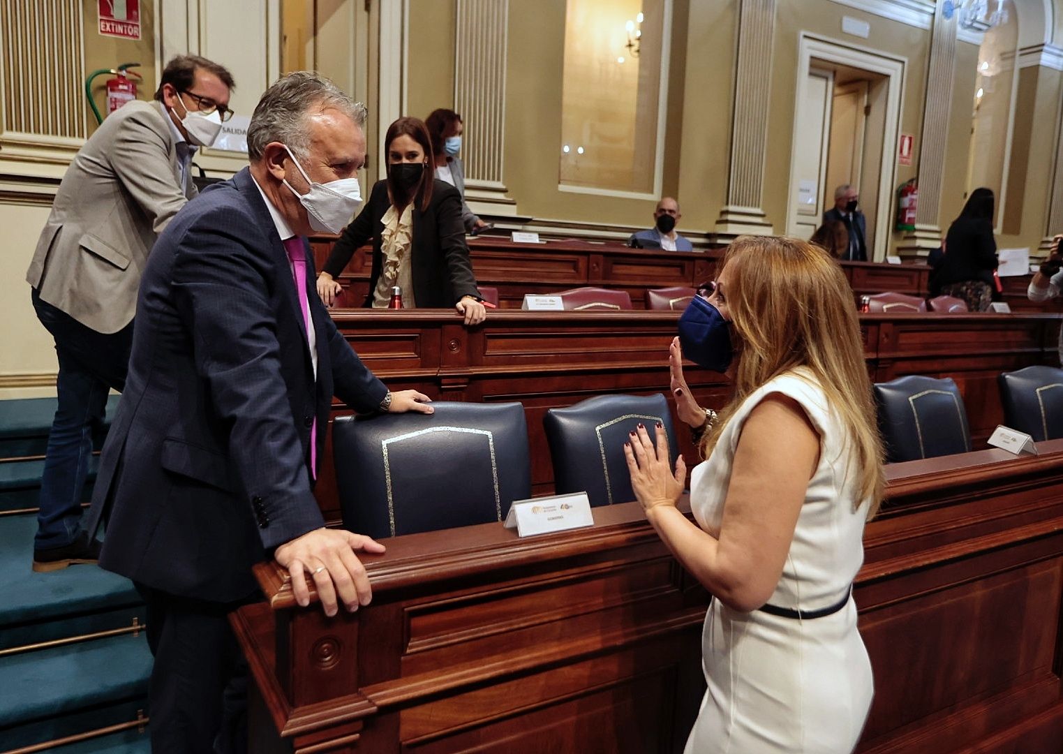 Pleno del Parlamento de Canarias (08/02/2022)