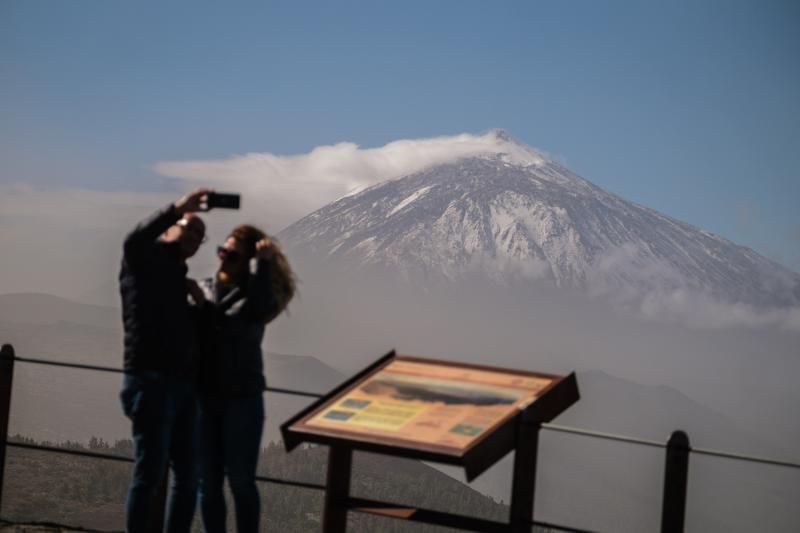 Nevada en el Teide