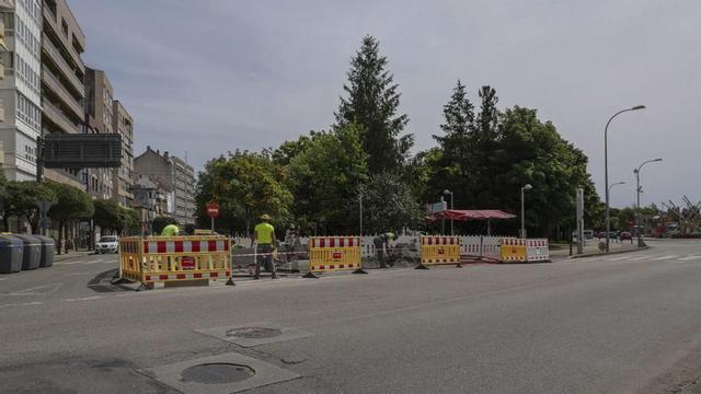 Obras recientes en O Ramal, contratadas por el Ayuntamiento de Vilagarcía. | IÑAKI ABELLA