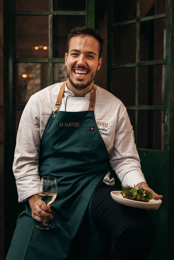 Chef Pedro de Sousa restaurante O Jardim do Sr. Lisboa