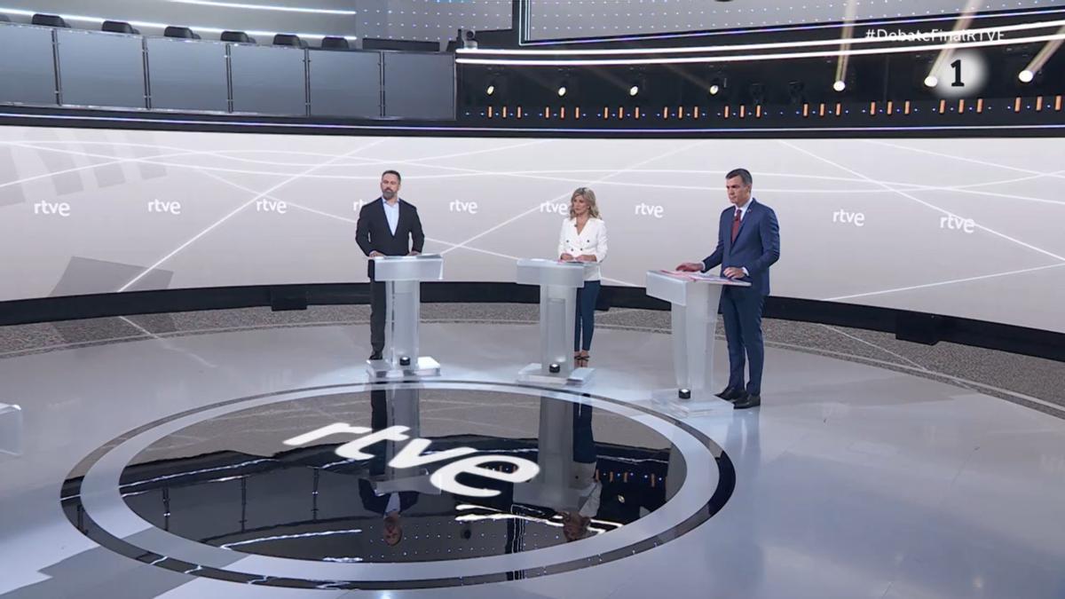 El debate a tres de RTVE - 1