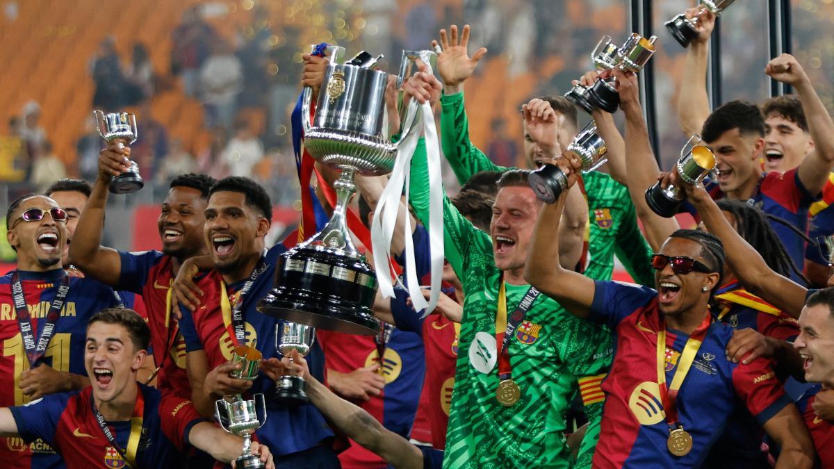 El Barça levantó su Copa número 32