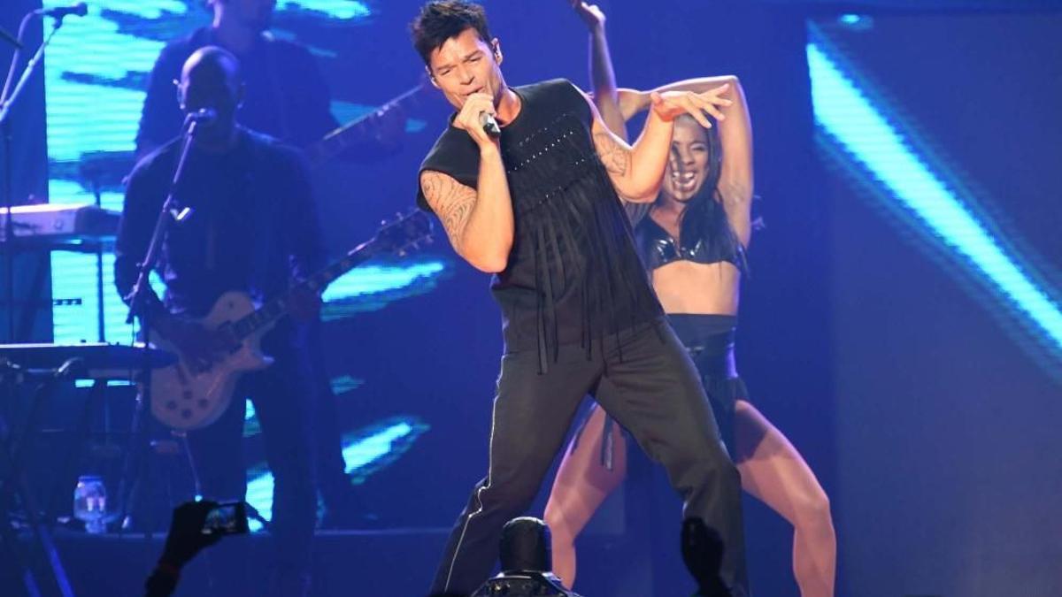 Concierto de Ricky Martin en 2017 en el Coliseum.