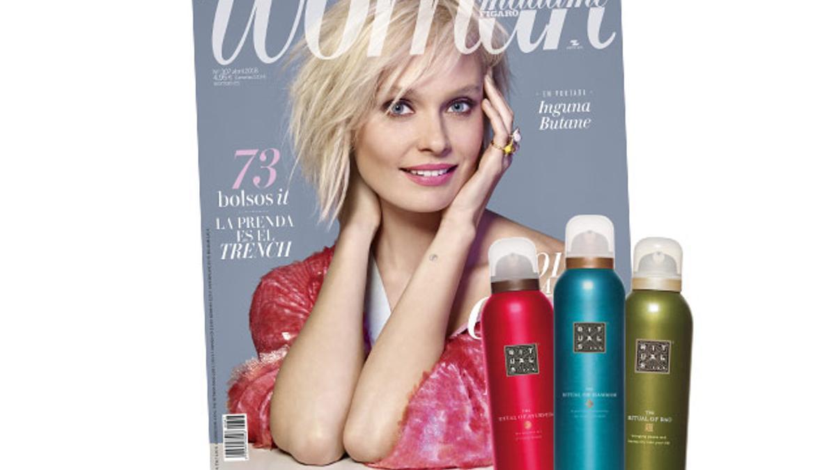 Número revista Woman abril 2018 sumario