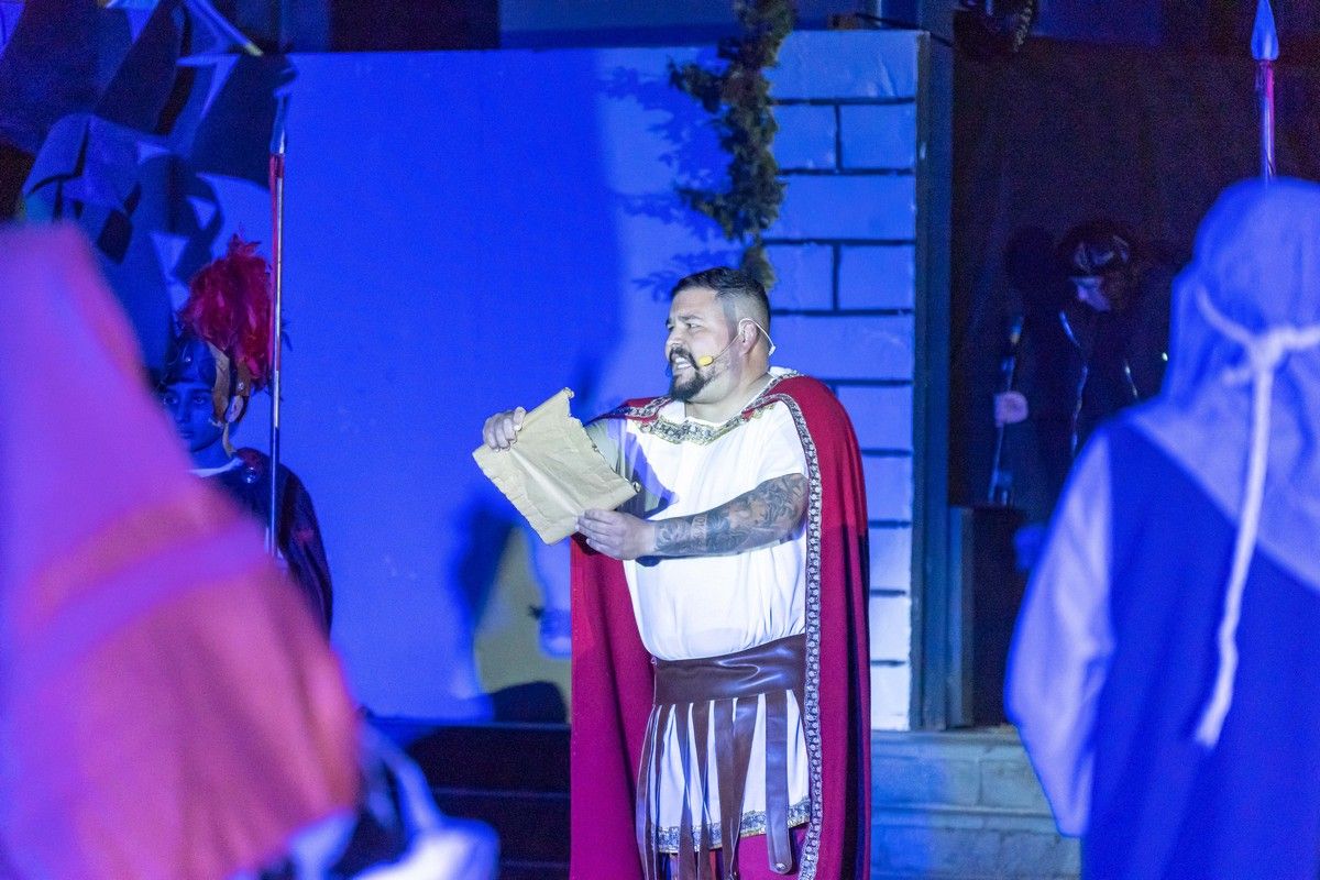 Casa Pastores representó el belén viviente