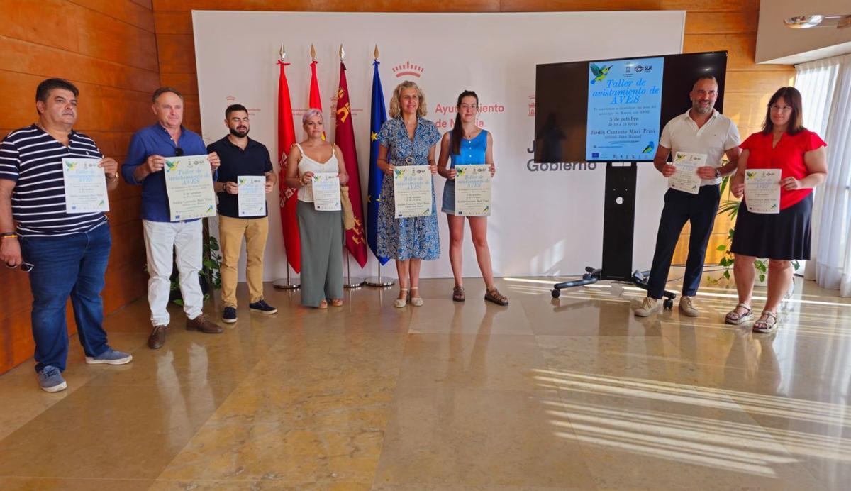 La concejal Mercedes Bernabé presentó el taller el pasado 20 de agosto con miembros de Anse.