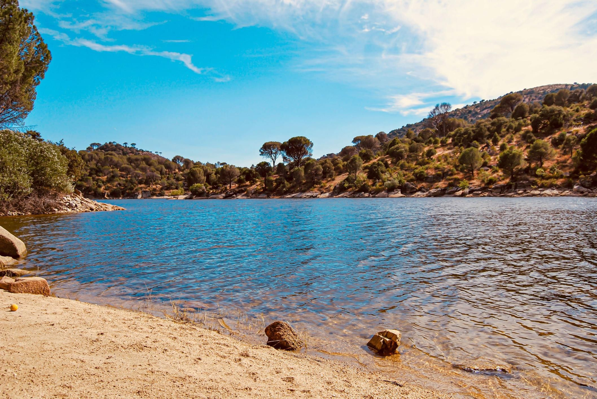 Pantano de San Juan en Madrid