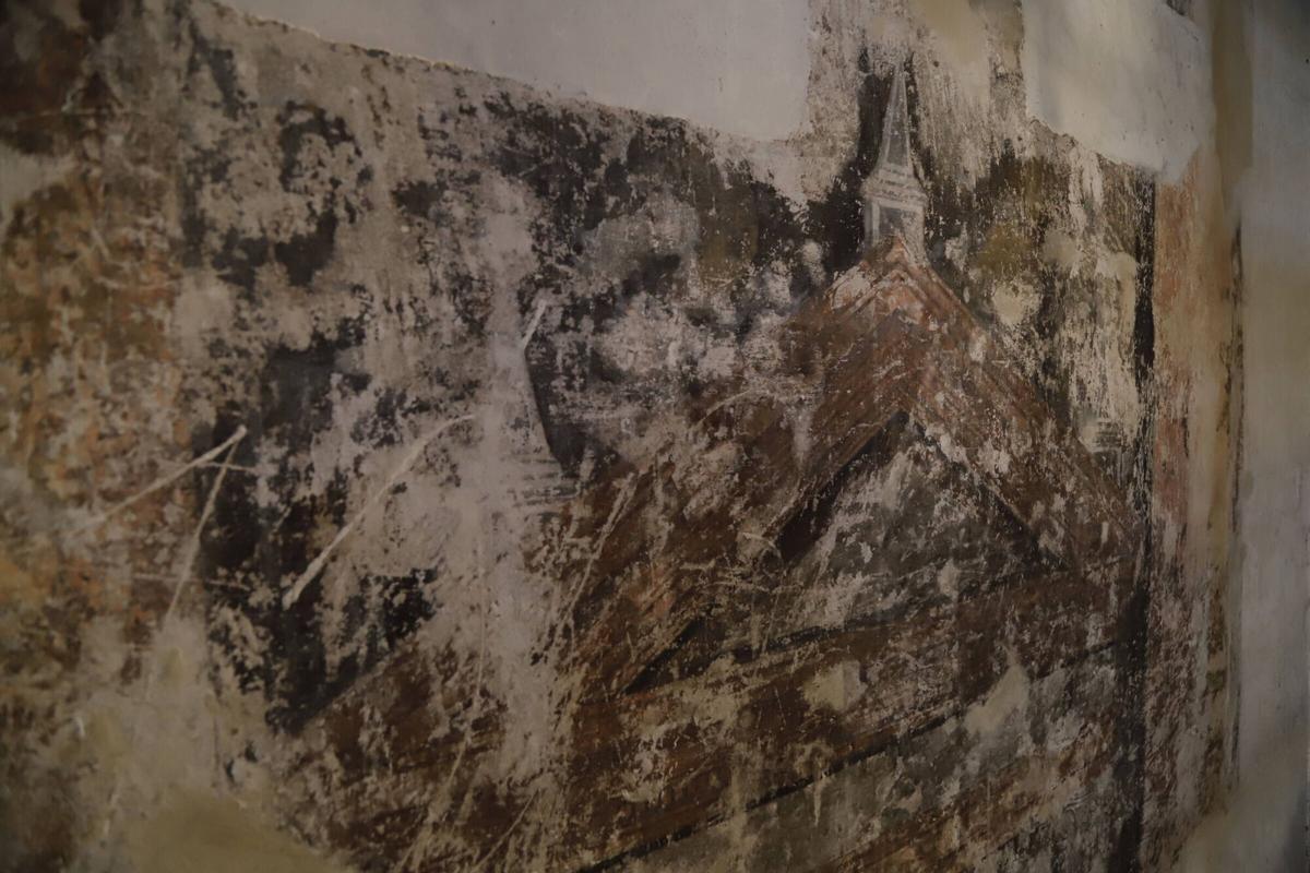La restauración del convento descubre nuevos hallazgos sobre el artesonado mudéjar y sus pinturas murales