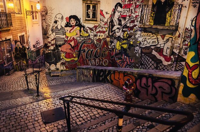 Callejones, Lisboa, fados