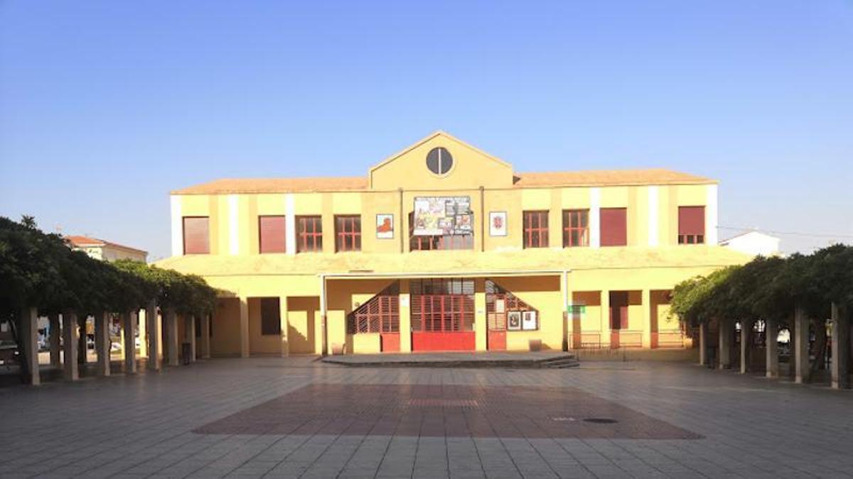 Casa de la cultura actual que ha quedado obsoleta.