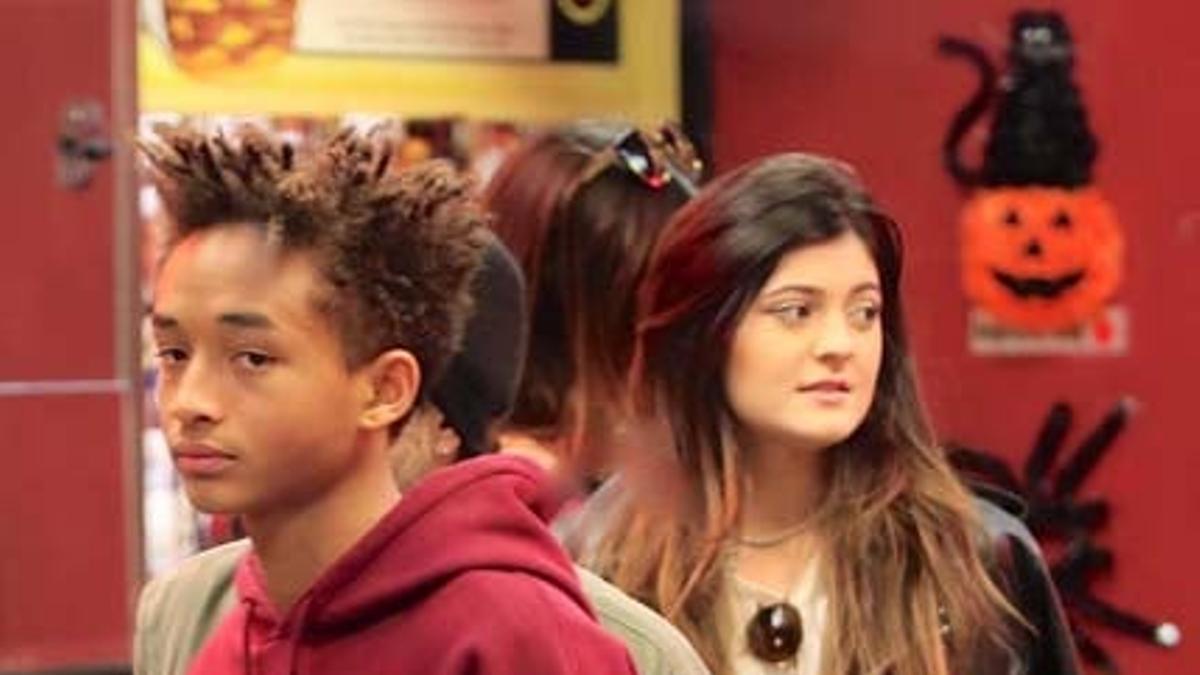 Jaden Smith y Kylie Jenner salen a cenar