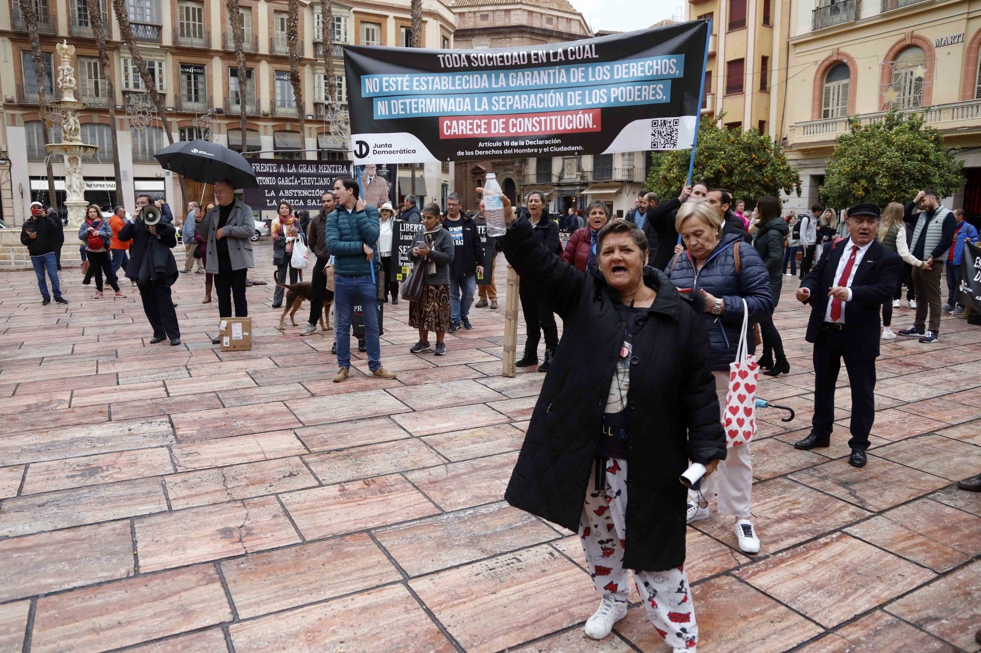 Málaga rinde homenaje a la Constitución Española en su 45 aniversario