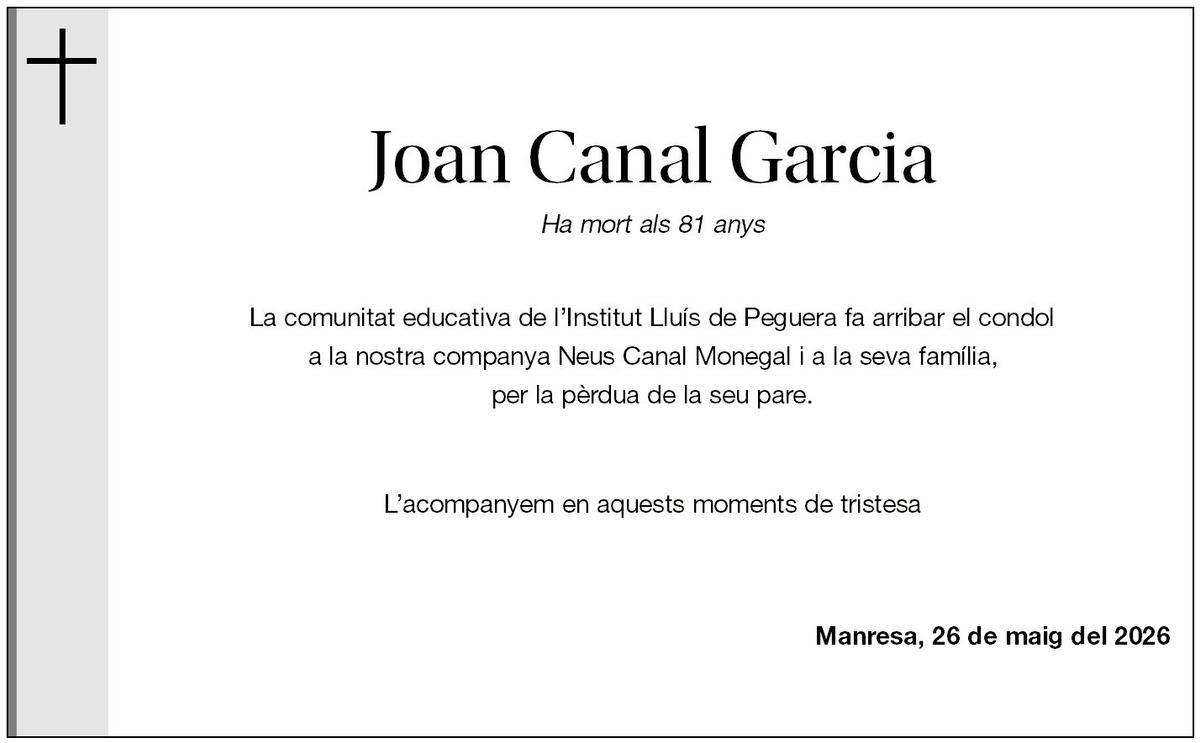 Joan Canal Garcia