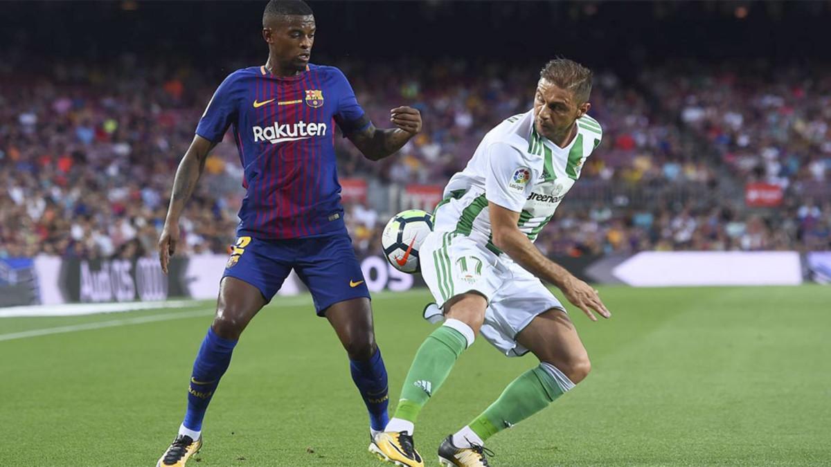 Semedo, contento con su debut en la Liga